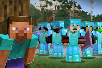 create you an smp style minecraft thumbnail