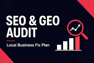 audit your website SEO and GEO with a local business fix plan