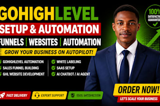 build gohighlevel lead conversion and appointment automation