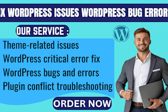fix wordpress issues critical errors woocommerce bugfix redirect html css issue