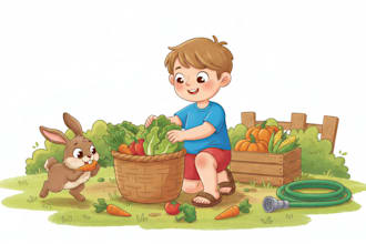 create children book illustrations in my style