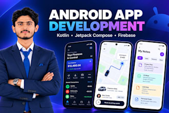 design and develop a custom android app