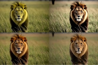 do exclusive  image smoothening  color adjustments for rgb hsl black white etc