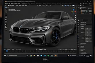 design custom body kit, widebody, and automotive 3d cad model