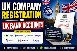 do uk company registration and uk bank accounts