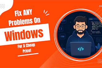 fix windows errors, slow PC issues, and driver problems remotely