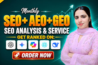 do on page SEO, GEO, aeo and local optimization