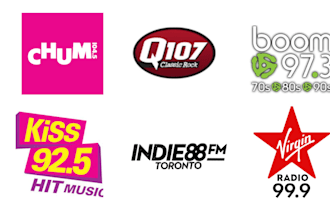 promote and airplay your single on top toronto radio stations