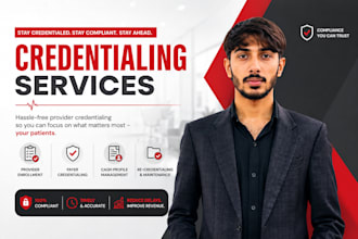 handle medical credentialing, provider enrollment and caqh