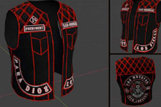 model fivem chain, clothing, flag, vest, patch, kuttes, helmet, mask, grills