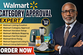 assist with walmart category approval for your brand
