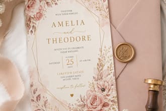 design elegant wedding and event invitations