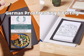 provide professional german proofreading and text editing