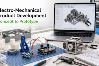 develop your electro mechanical product from concept to prototype