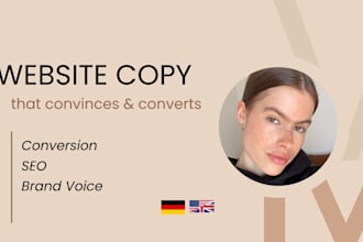 write your website copy
