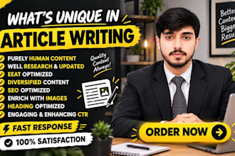 do efficacious SEO blog writing, article writing, and content writing