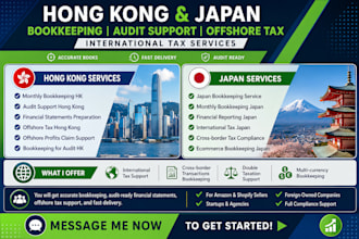 do hong kong japan bookkeeping audit offshore tax and international tax