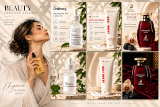 design professional ecommerce product visuals and graphics