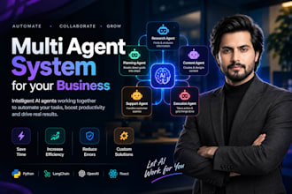 create a multi agent workflow for your business