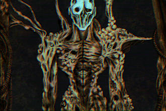 draw horror character creature