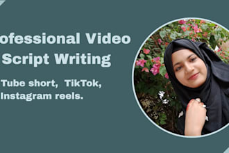 write engaging youtube shorts, tiktok, and reels scripts