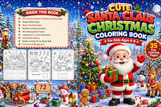 design professional KDP coloring books for kids