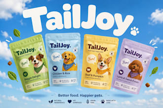 design product labels and packaging