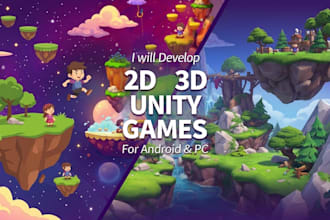 developer games 3d and 2d unity engine