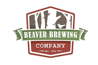design beaver brewing beer company logo for you