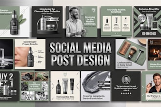 do social media post, facebook ad creative, ad image, instagram post, ads design