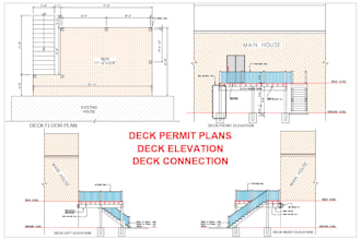 create deck, patio, pergola, porch and shed building plans