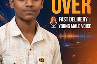 do professional hindi voice over for youtube story