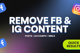 send dmca takedown service facebook instagram tiktok google telegram under dmca