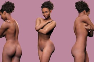 sculpt 3d nsfw character erotic toy figures nsfw machines model sfw 3d printing