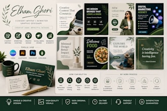 create professional graphic designs for your business