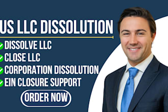do US llc dissolution, dissolve llc, ein cancellation and corporation