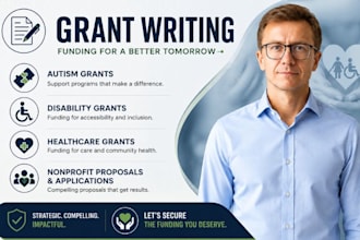 write autism grants disability grants healthcare grants nonprofit grant proposal