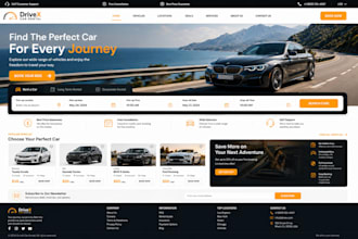 develop wordpress car auction website car rental app car buying and selling app