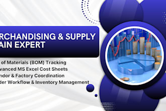 your expert merchandising and supply chain tracking assistant