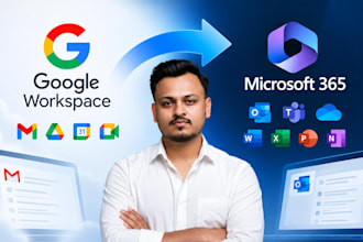 migrate your business email from google workspace to microsoft 365