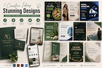 create professional graphic design for your business