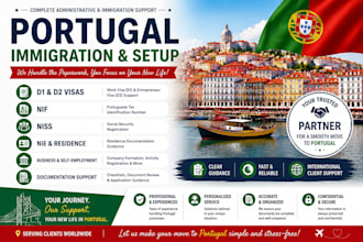 provide portugal immigration, visa and administrative setup support