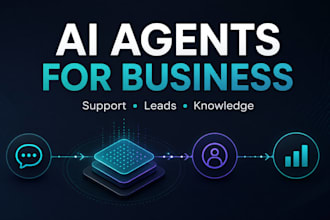 build an ai agent for customer support or lead qualification