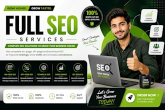 do complete SEO to improve your website rankings and organic traffic