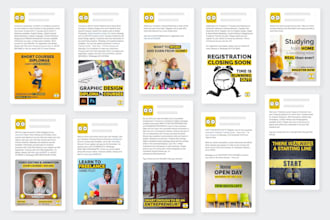 do editable canva social media post, facebook ad   instagram post branding kit