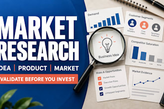 conduct market research and validate your startup or business idea