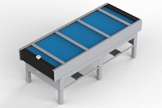 do sheet metal design, enclosure design, and dxf laser cutting files