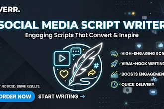 write engaging social media video scripts using ai