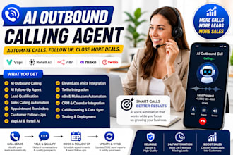 ai outbound calling agent, lead follow up, vapi, retell ai and voice automation