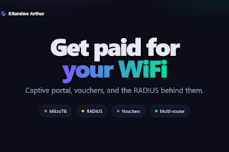 build a wifi hotspot billing system with captive portal
